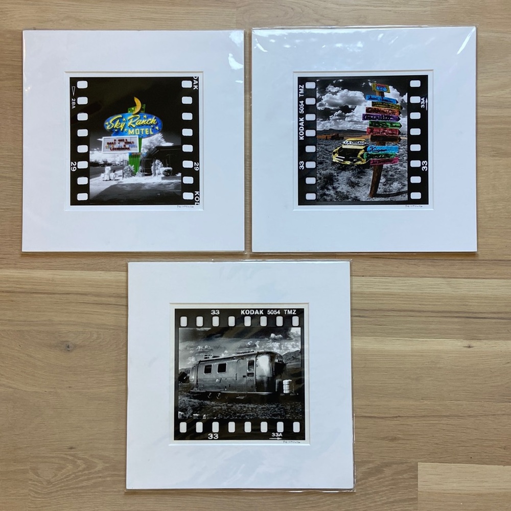 Bruce Jefferies Reinfeld Matted Photo Prints - Set of 3